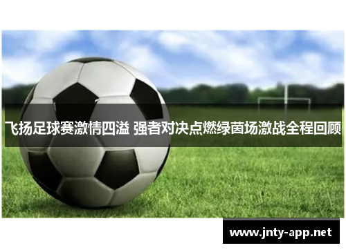 飞扬足球赛激情四溢 强者对决点燃绿茵场激战全程回顾